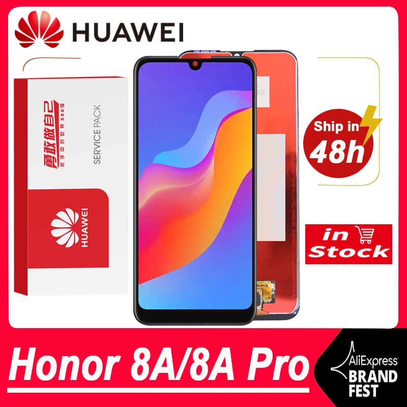 100% протестированный 6 09 ''сменный дисплей для Huawei Honor 8A Pro ЖК сенсорный экран