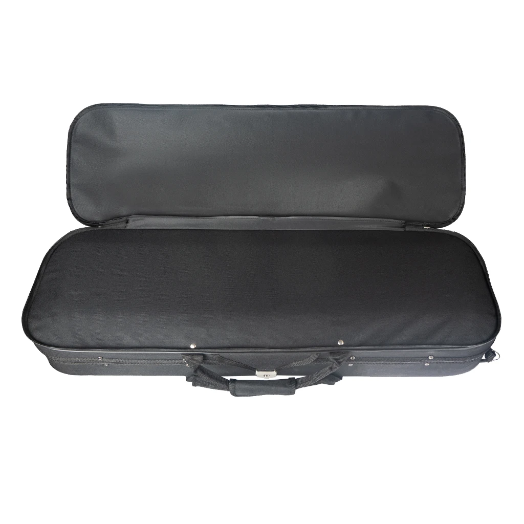 

3/4 Violin Case, Violin Case, Violin Case With Hygrometer And Carrying Straps, Black