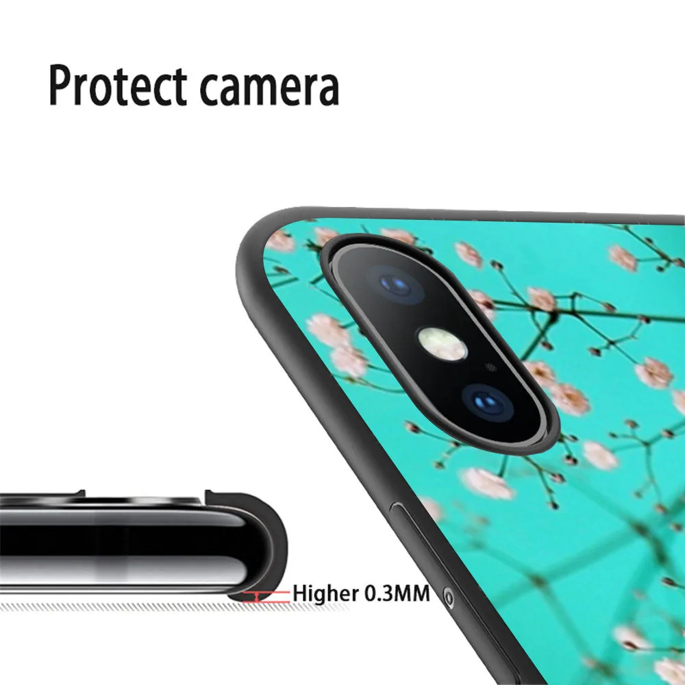 Мягкий силиконовый чехол для iPhone 11 Pro Max X 5S 6 6S XR XS 7 8 Plus | Мобильные телефоны и