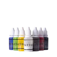 tattoo pigment 7 color set students beginners factory direct supply consumables wholesale lushang tattoo equipment factory