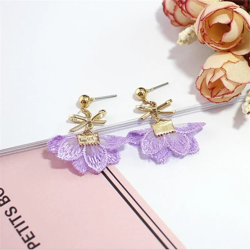 Новое поступление тканевые кисточки с цветами для изготовления ювелирных