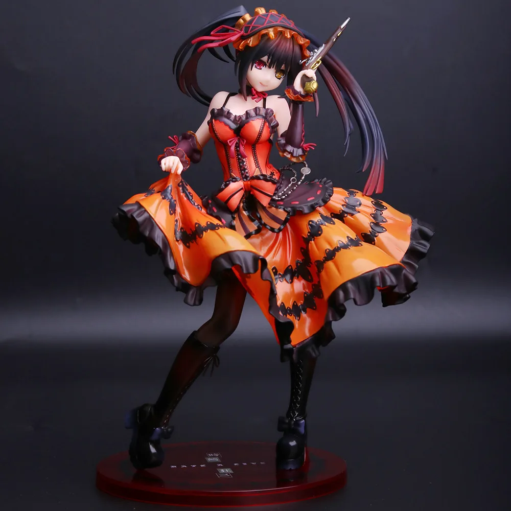 

23cm Anime Movie Date A Live Figure Mayuri Judgment Kurumi Tokisaki Sexy Anime Figure Kurumi Tokisaki Action Figure Model Toys
