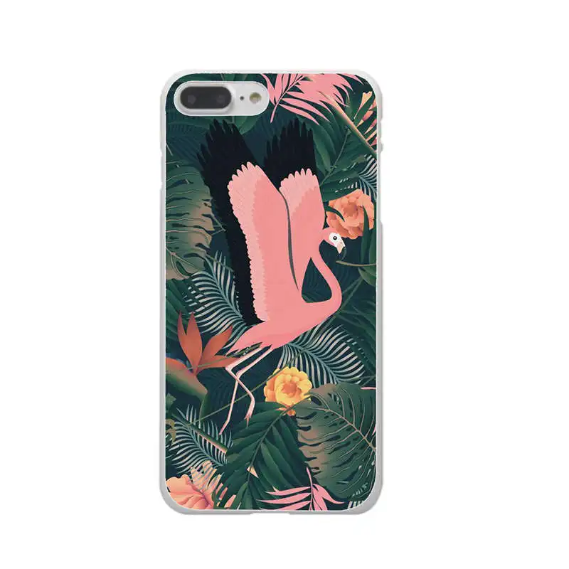 Чехлы для телефонов летние Фламинго любовь Мягкий силиконовый прозрачный чехол