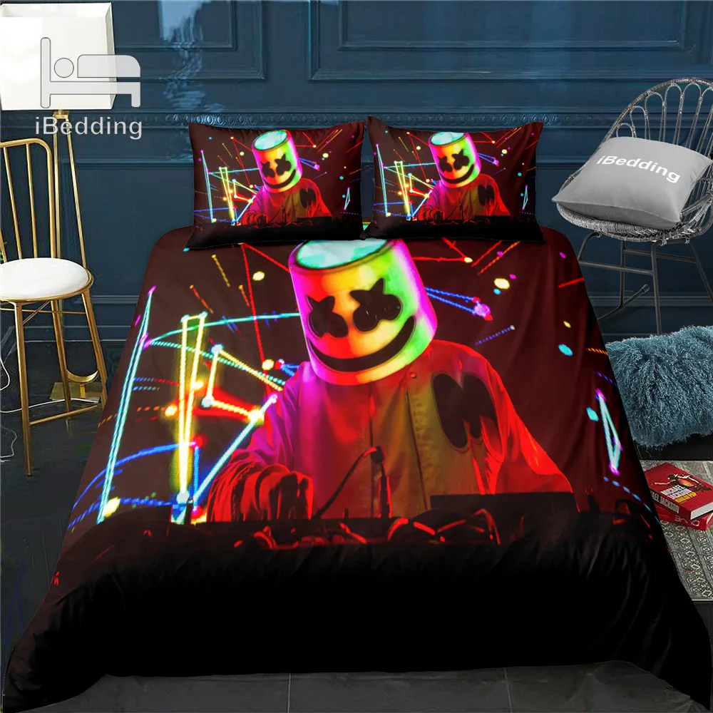 Горячая Распродажа подарок для диджея на Рождество Комплект постельного белья с