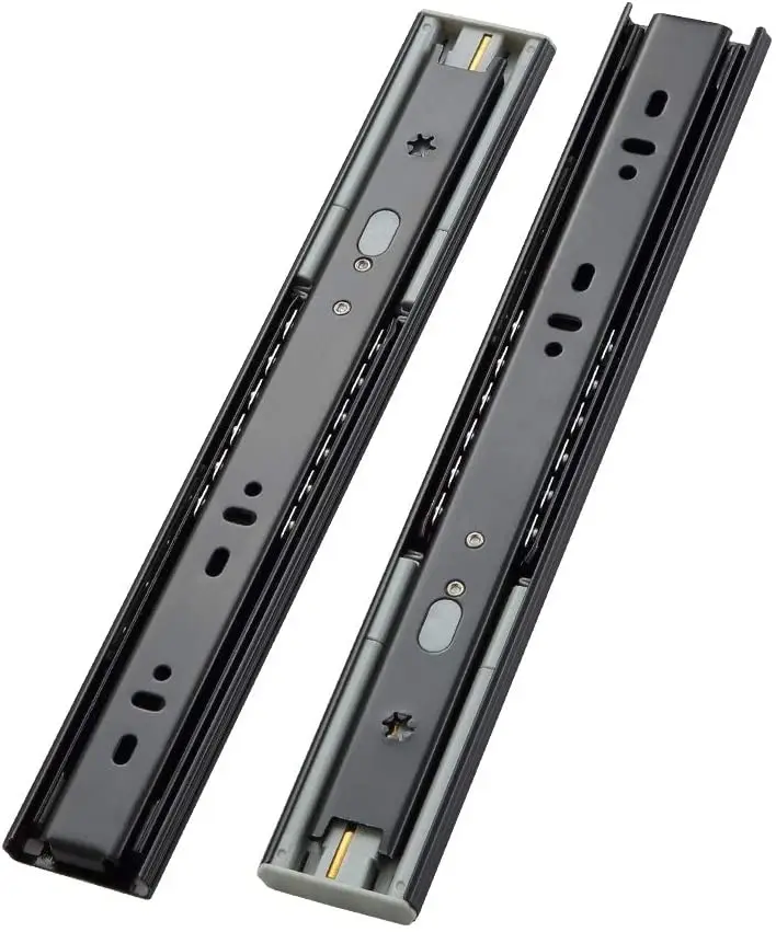 

1 Pair Soft Close Drawer Slides Full Extension Drawer Slides Furniture Cabinet Drawers Heavy Duty 100 lb Load