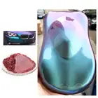 Порошковый пигмент хамелеон, краска для автомобиля, пудра для изменения цвета, акриловые художественные изделия, декоративный порошок для ногтей