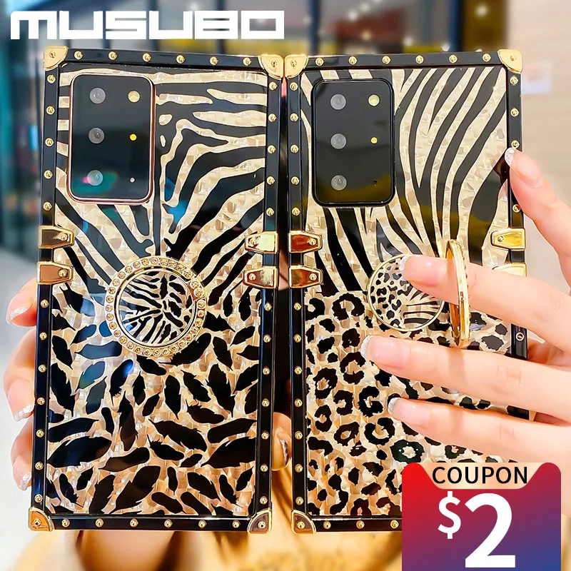musubo luxury phone case for samsung galaxy s20 fe note 10 plus note 20 ultra a72 a52 a51 a32 a71 a70 glitter shine cover coque free global shipping