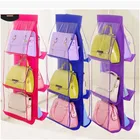 Многослойная подвесная сумка для хранения, вместительный органайзер для дома, спальни, гардероба, мешок, 1 шт.