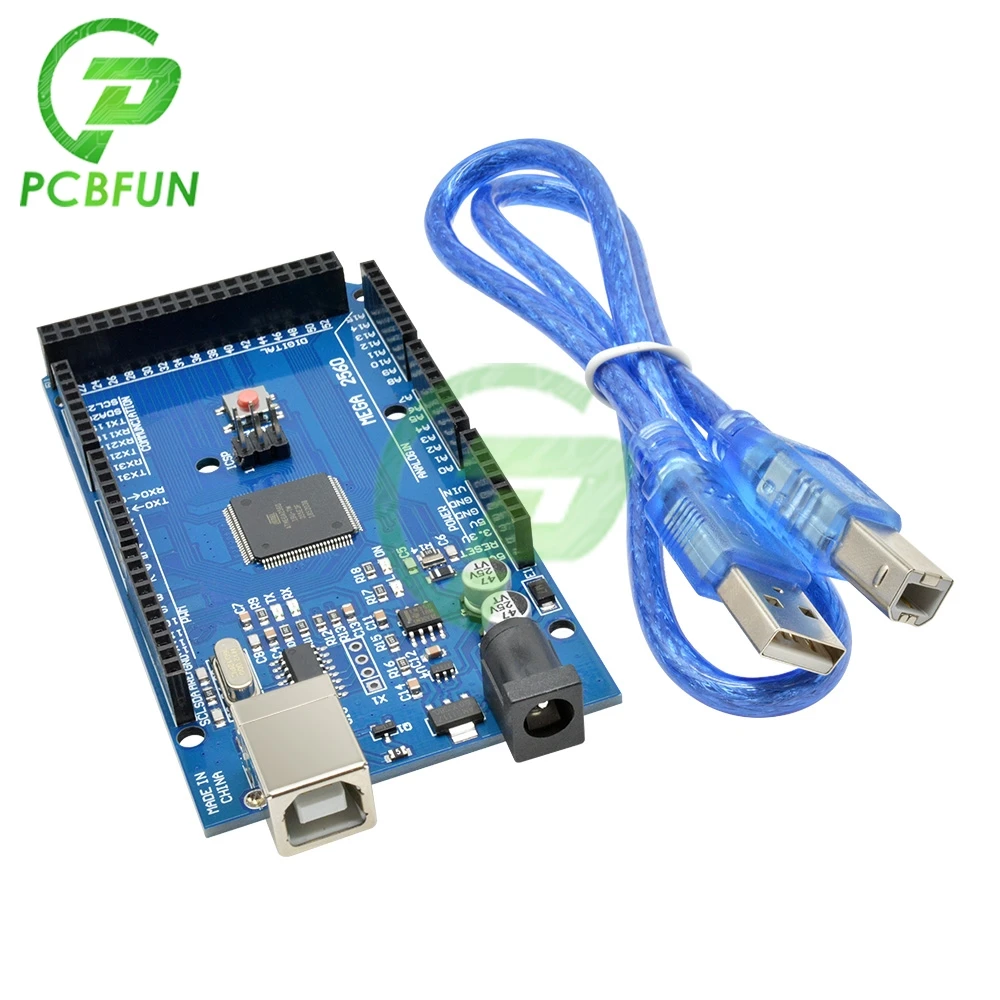 1 набор совместим Atmega2560-16AU CH340 CH340G ATMEGA 2560 R3 доска для рисования 5V Mega2560 + зарядка