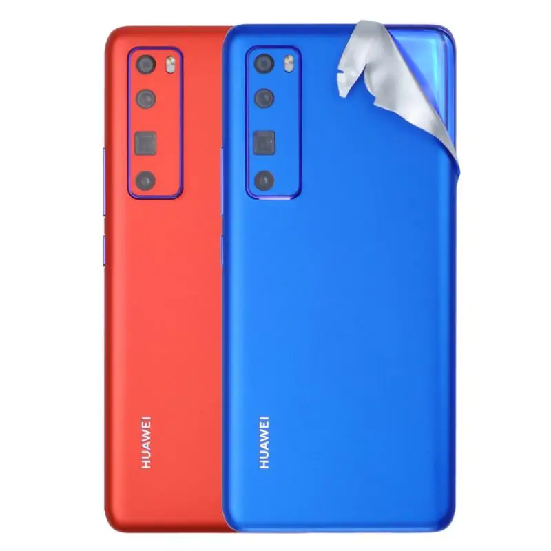 Виниловая пленка для Huawei Nova 7 Pro SE полного покрытия кожи наклейка задней панели