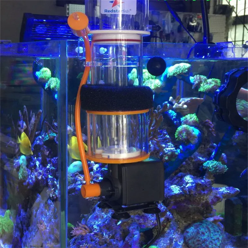 Redstarfish 1 piece protein skimmer new and mini separator nitrogen device for coral tank marine aquarium SQ-50/70/90 | Дом и сад
