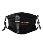 Авиадиспетчер уход за кожей лица маска для взрослых Анти-туман пилот истребитель маска с фильтрами защитный респиратор многоразовый рот муфельная печь