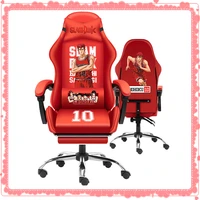 boys anime game chair linkage armchair ergonomic computer chair internet cafe game chair girl student dormitory computer chair