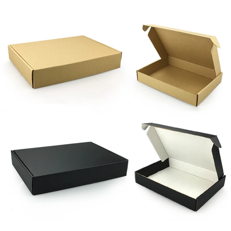 

1PC Sturdy Express Package Box,Mail Order Storage Carton,Three-layer corrugated paper packaging box