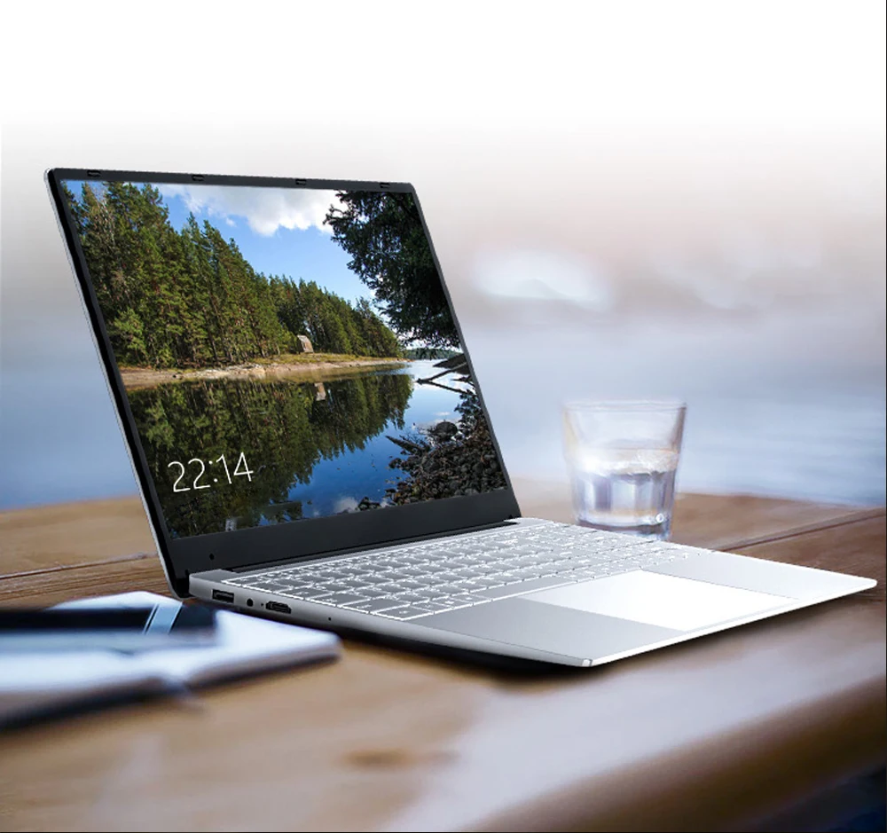 Ноутбук 15,6 дюймов 1920*1080 Intel Core i3 5005U Windows10 8 ГБ ОЗУ 1TGB SSD с полной раскладкой клавиатуры с металлической крышкой
