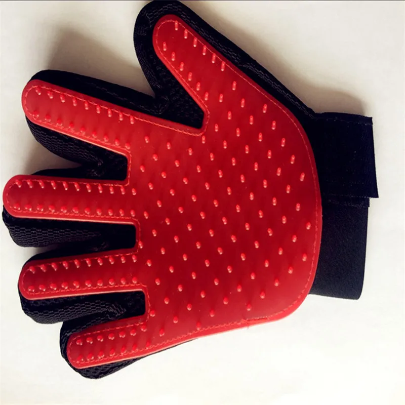 Перчатка для шерсти домашних животных расческа стрижка кошек и собак перчатка