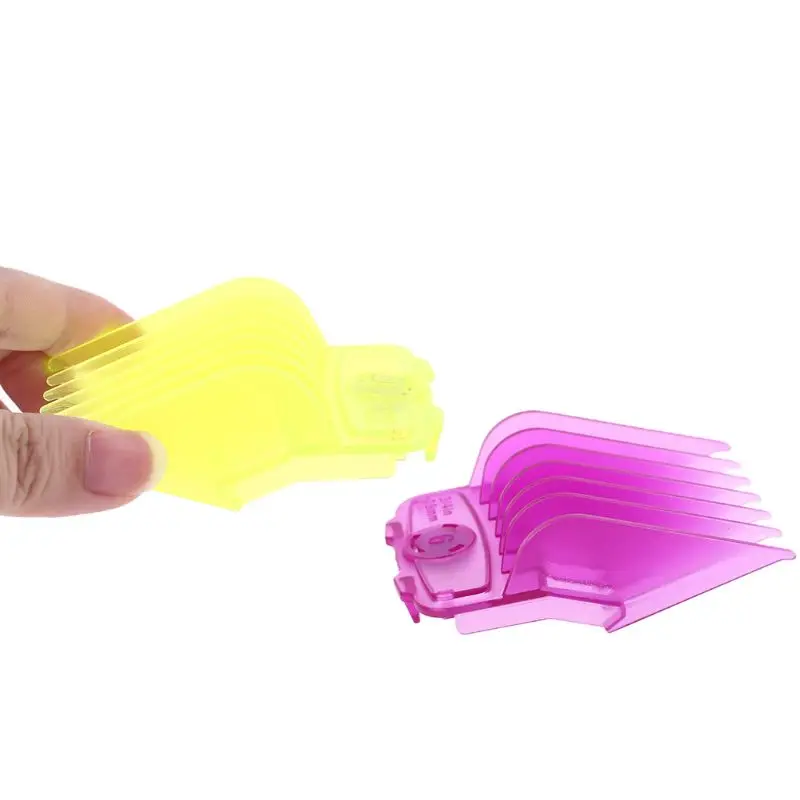 

10 Pcs/set Professional Oil Head Electric Clippers Magnet Caliper Limit Comb Hair Clipper Tooth Guides Combs Tool