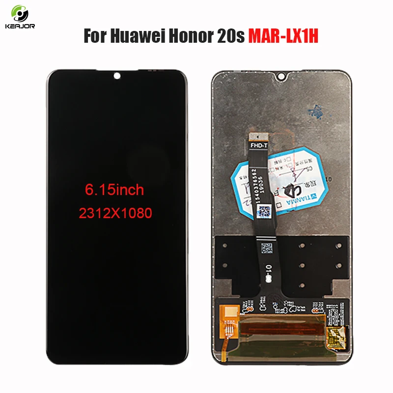 Дисплей 6 15 дюйма для Huawei Honor 20 s ЖК дисплей и дигитайзер сенсорного экрана в сборе