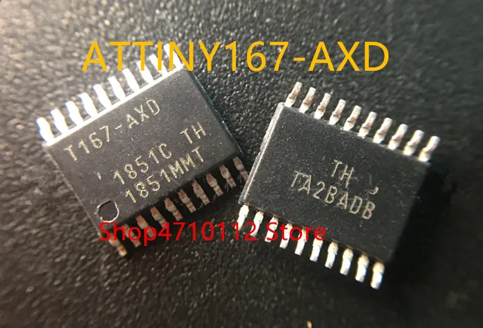 Бесплатная доставка Новинка 10 шт./лот ATTINY167-AXD ATTINY167 TINY167 T167-AXD TSSOP-20
