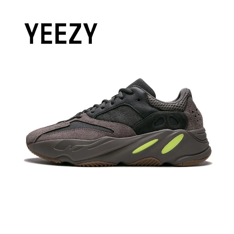 2019 AD Yeezy мужские 700 лиловая соль волна Бегун инерция Boost Kanye West теннисные туфли для