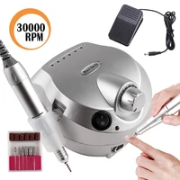 30000rpm nail drill machine electric nail file with pedal for polishing all gel nail art professional manicure kit set tools