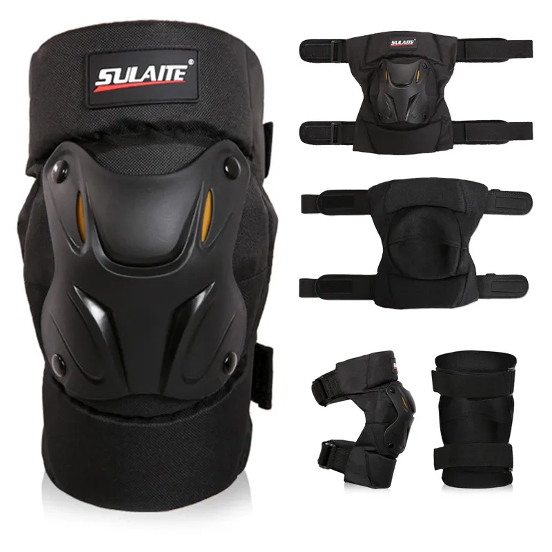 

Мотоциклетные Наколенники Защита колен для мотокросса Guard MTB Лыжная защитные Шестерни наколенники коленного бандажа мотоцикл Поддержка ин...