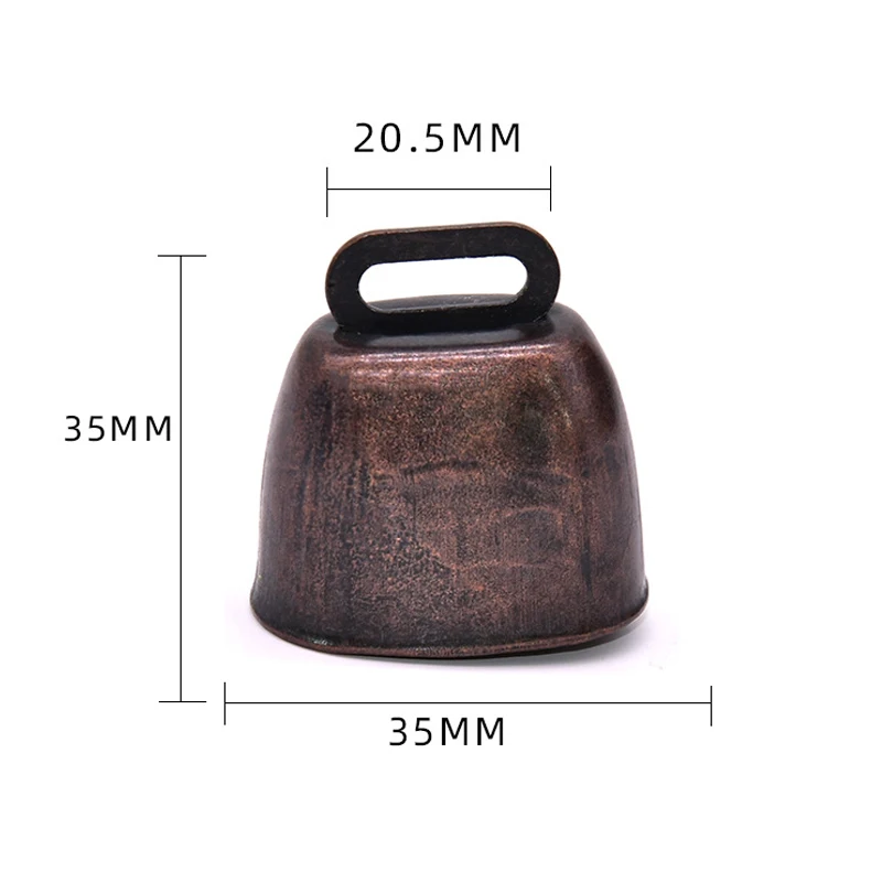 1 шт. медные колокольчики для выпаса коров овец утолщенные крупного рогатого
