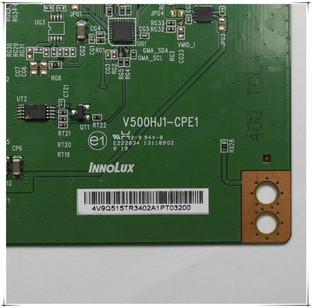 Плата T-con V500HJ1-CPE1 для e62054001 50LB6100-UG 50LB5900-UV E585 INNOLUX LG.... И т. д. Профессиональная