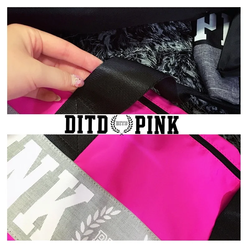 Женские дорожные сумки раздельные для обуви нейлоновые повседневные через плечо