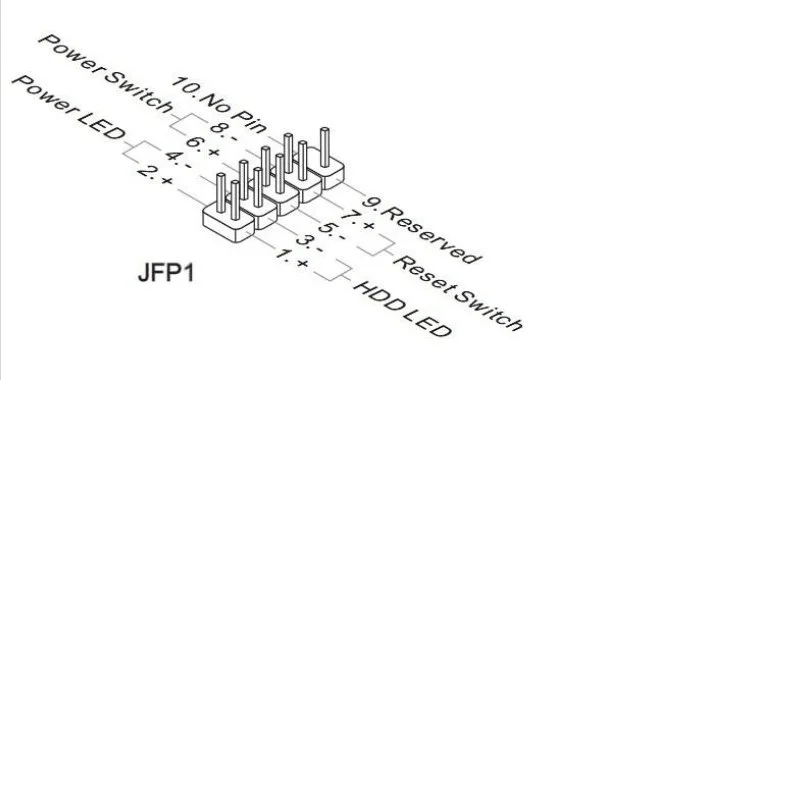 

Getmycom 10 pin Integrated Jumper Extension Wire Connector Silver Plated Wire Main Board Boot Connection Wire Boot Jumper