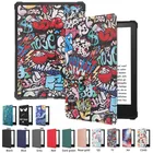 Чехол для Kindle Paperwhite, Обложка 11 поколения 2021 6,8 дюйма, чехол с автоматическим пробуждением и спящим режимом для Paperwhite 2021, чехол из искусственной кожи Housse