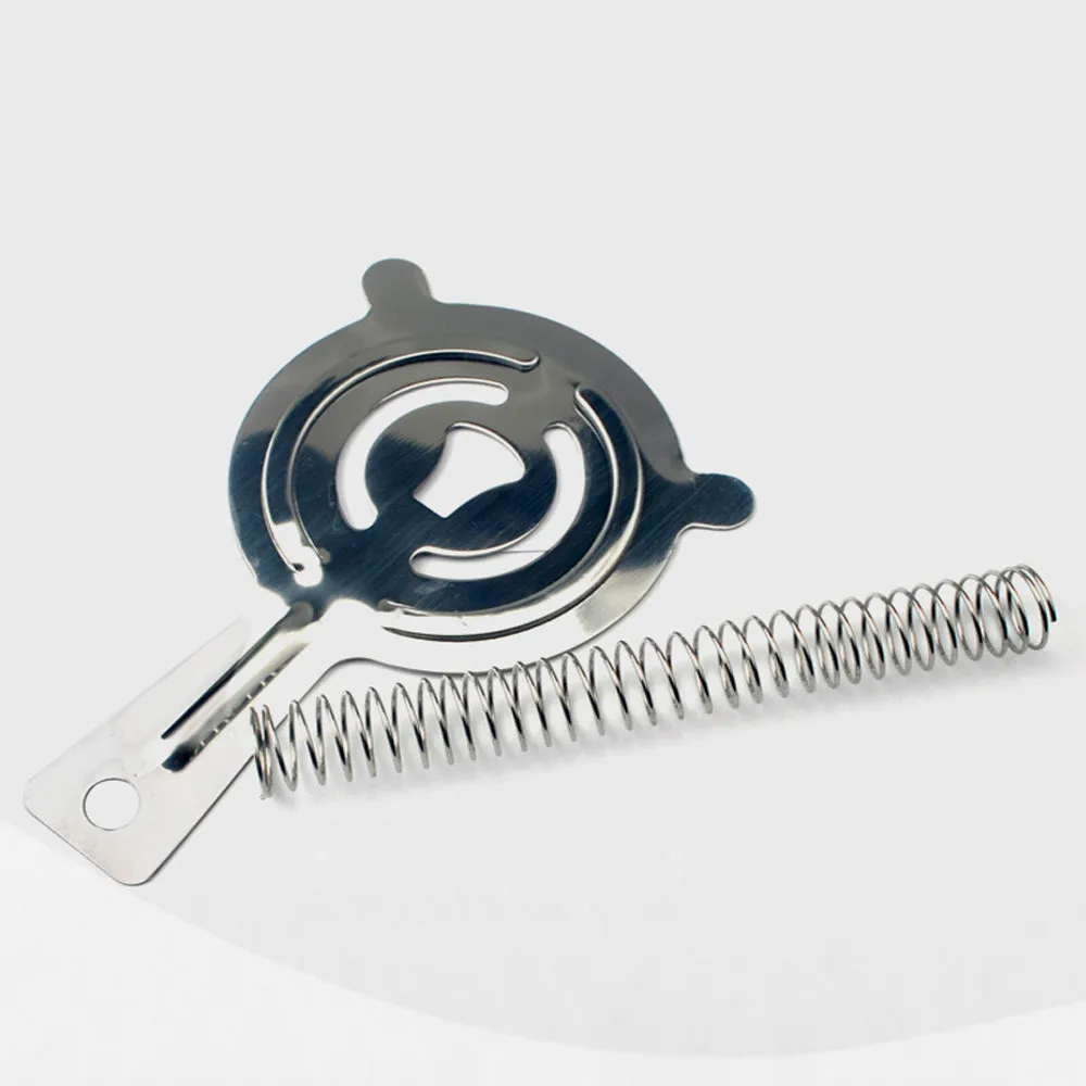 Барменный барный коктейль шейкер из нержавеющей стали винный фильтр для льда