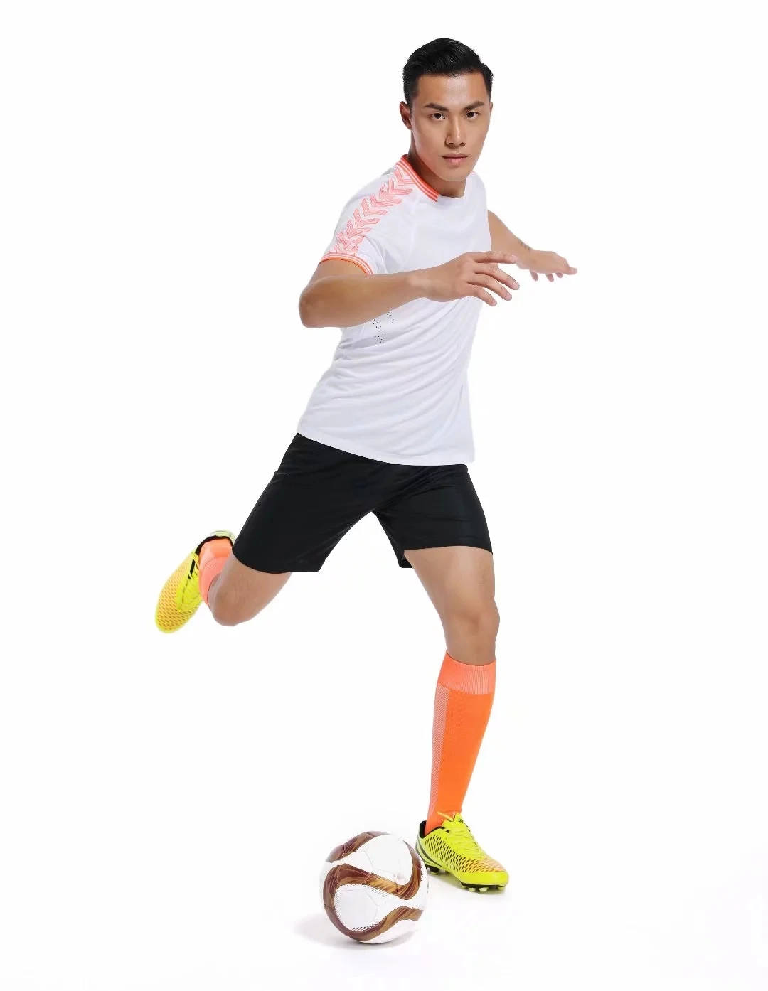 Jersey Blank Football Men Soccer Survetement Uniform Adult CustomizeTraining Tracksuit Uniforms Shirt with Shorts Suits New Set