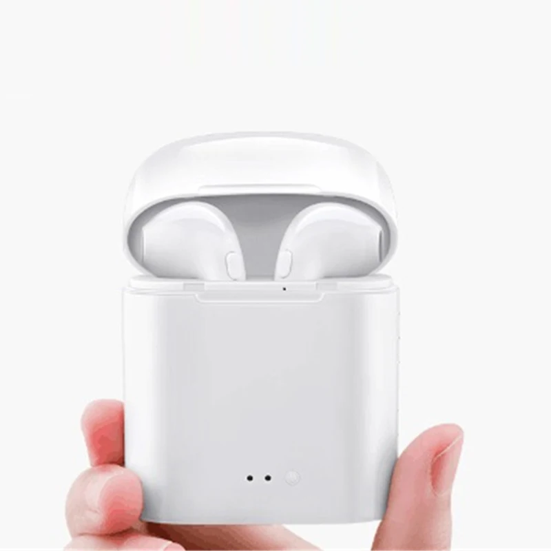 Беспроводные наушники Bluetooth с зарядным ящиком для Oneplus 7 Pro 7T 6T 6 Galaxy M30 M10 A5 A7 A20 Blackview A60 Umidigi Headphone on.