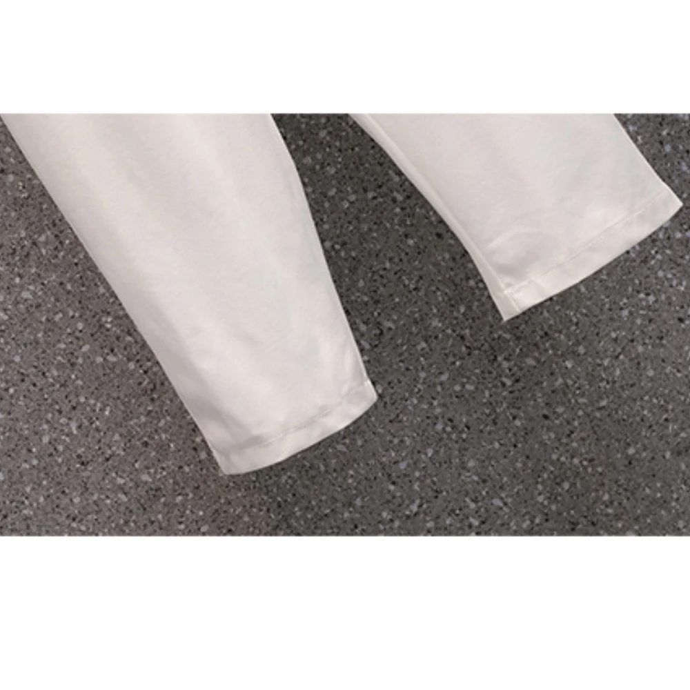 

Plus Size Women's Pants Summer Loose Calf-Length Trousers Casual Elastic Waist Harem Pants Women Pantalon Mujer