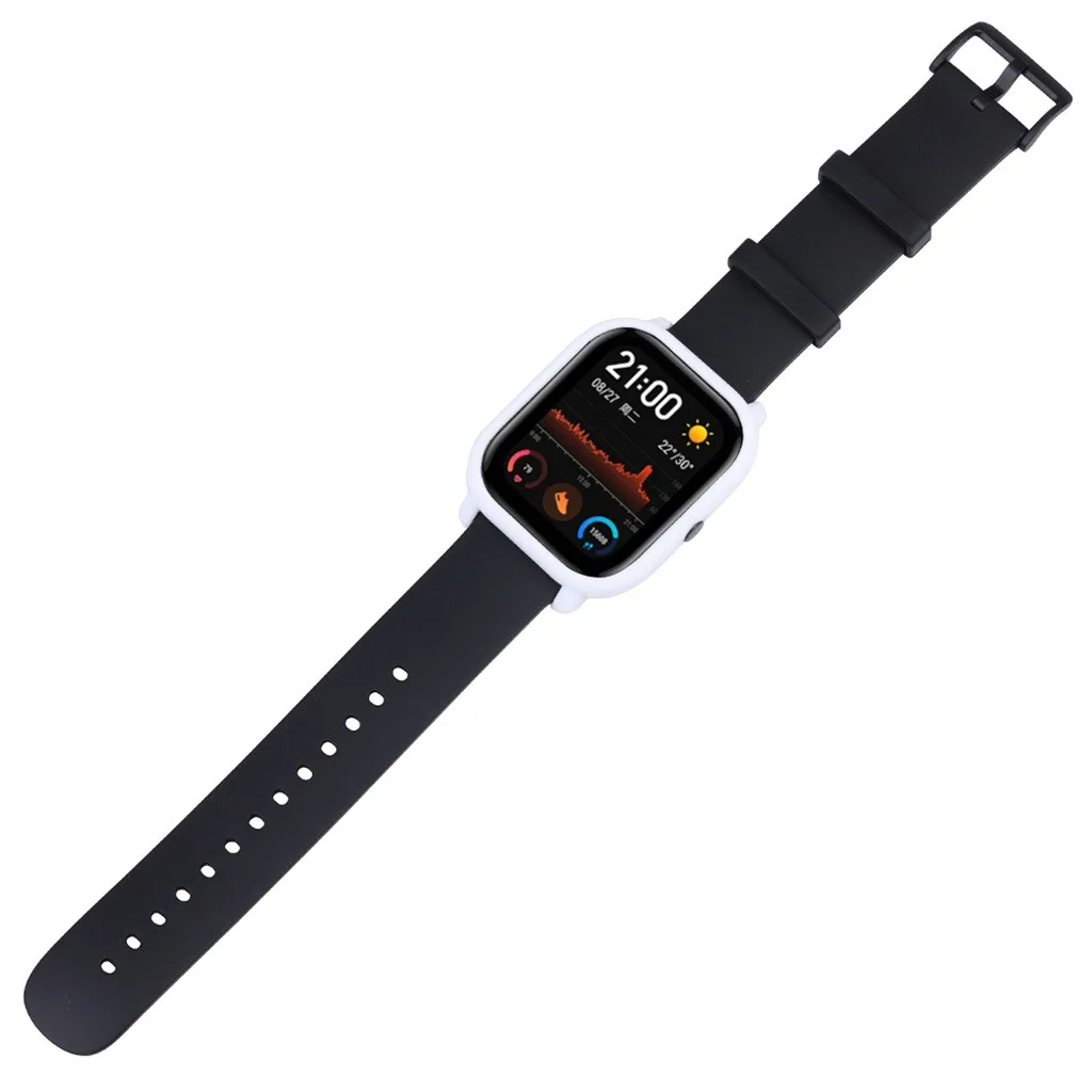 Чехол для Xiaomi Huami Amazfit GTS Smart Watch TPU силиконовый защитный чехол сменная пленка Защитная крышка 19Sep