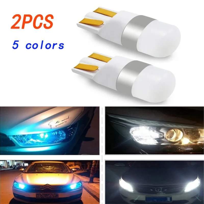 

2 pcs T10 width light 3030 1SMD car LED small light highlight W5W license plate bulb