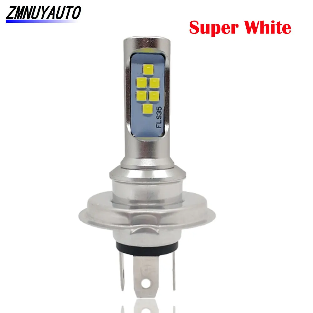 

H4 Led Moto HS1 Лампа 12V Hi-Lo Beam DRL Лампа ATV Светодиодные фары Лампы Скутер Противотуманные фары Для мотоцикла Белый Золотой Желтый Ледяной Бл