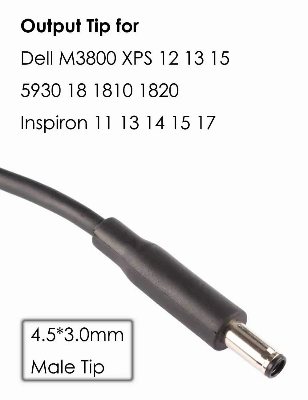 Адаптер для коннектора соединителя Dell 7 4*5 0 мм мама к 4 5*3 папа D5g6m 0d5g6m M3800 XPS 12 13 |