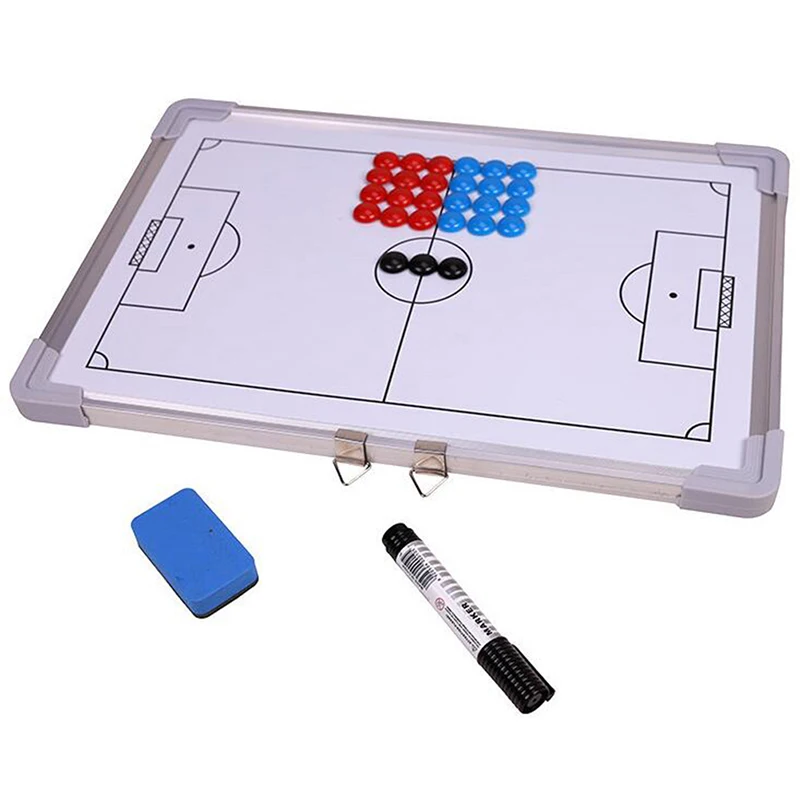 

Aluminium Tactical Magnetic Plate for Soccer Strategy Coach Football Judge Board Soccer Traning Equipment Accessories