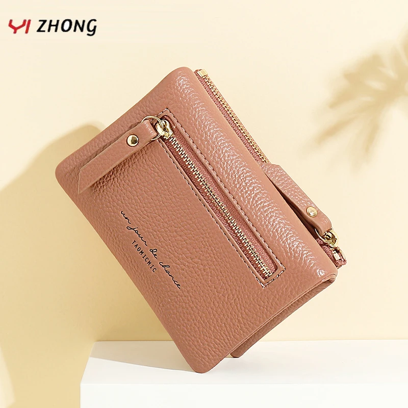 

YIZHONG Soft Luxury Wallets for Women Forever Young Card Holder Wallet Large Capacity Coin Purses Clutch Bag Bolsa Feminina