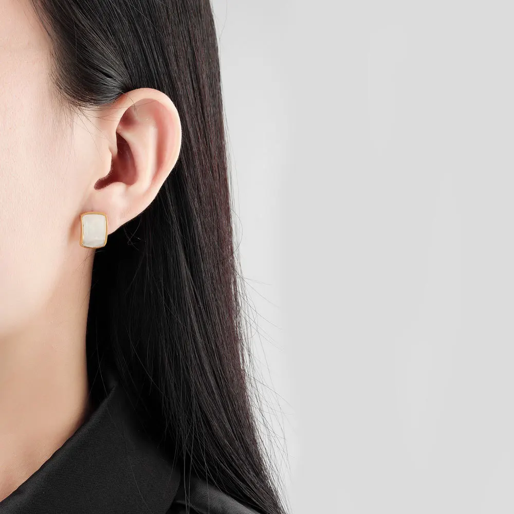 LIVVY новые модные серьги неправильной формы в стиле ретро женские темпераментные