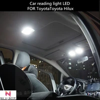 car reading light led for toyotatoyota hilux vogo revo interior lighting decoration lamp 6000k 10w 10pcs