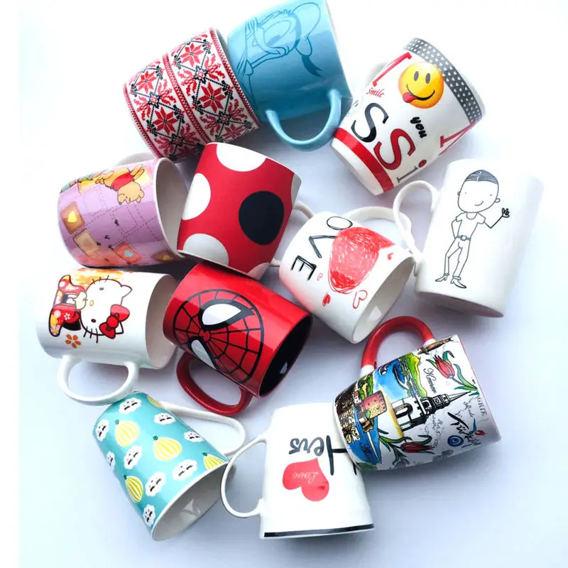 Креативная керамическая чашка для молока кофейная кружка новая Студенческая