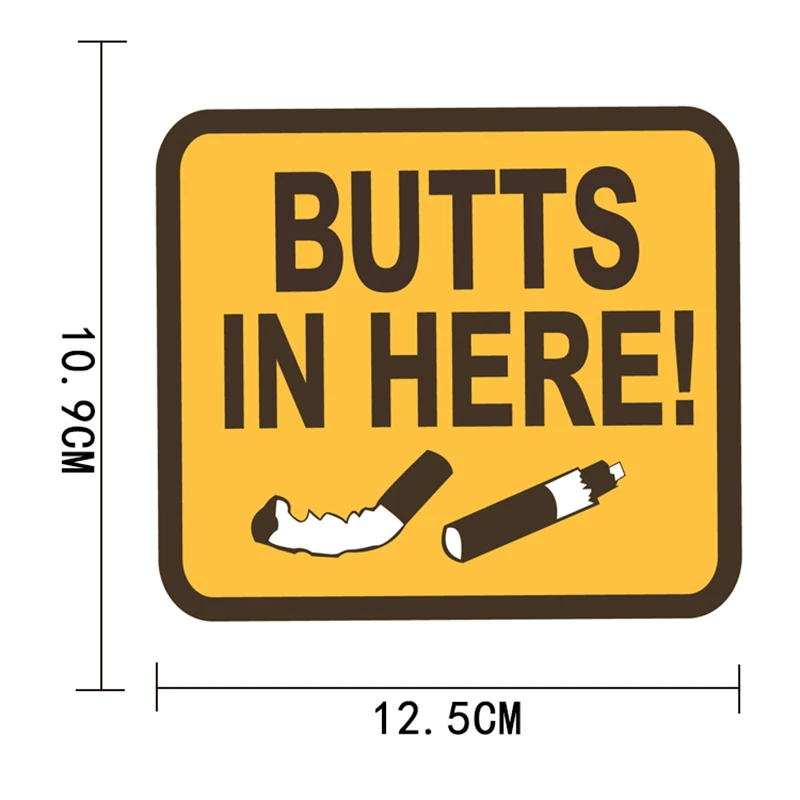 

1 шт., забавная наклейка на автомобиль, 12,5 см х 10,9 см