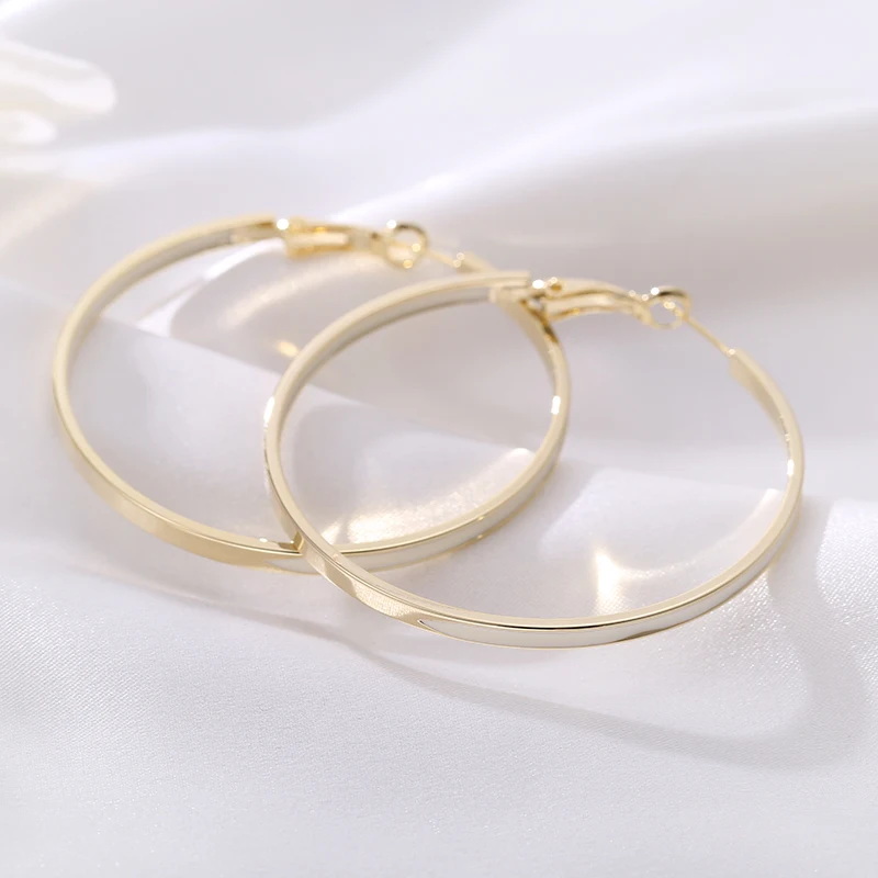 

2022 New Fashion Women Beautiful Luxury Tangiro Jewelry Earring 14K Gold Plated Silver Plated Hoop Earrings
