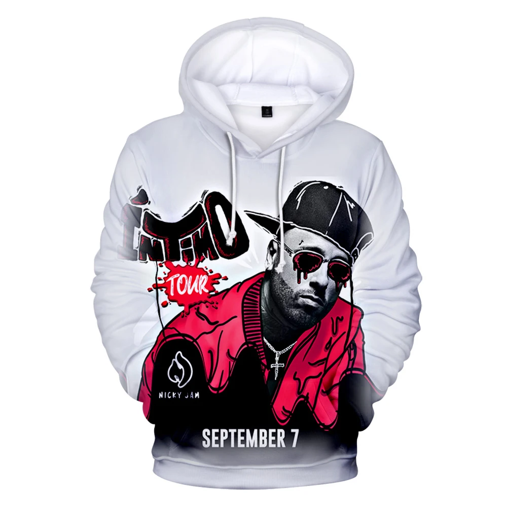 

Nicky Jam Hoodie 3D Sweatshirt Women/Men Fashion Harajuku Tops 3D Hoodie Sweatshirt Boys/girls Streetwear Children Hoodies Cool
