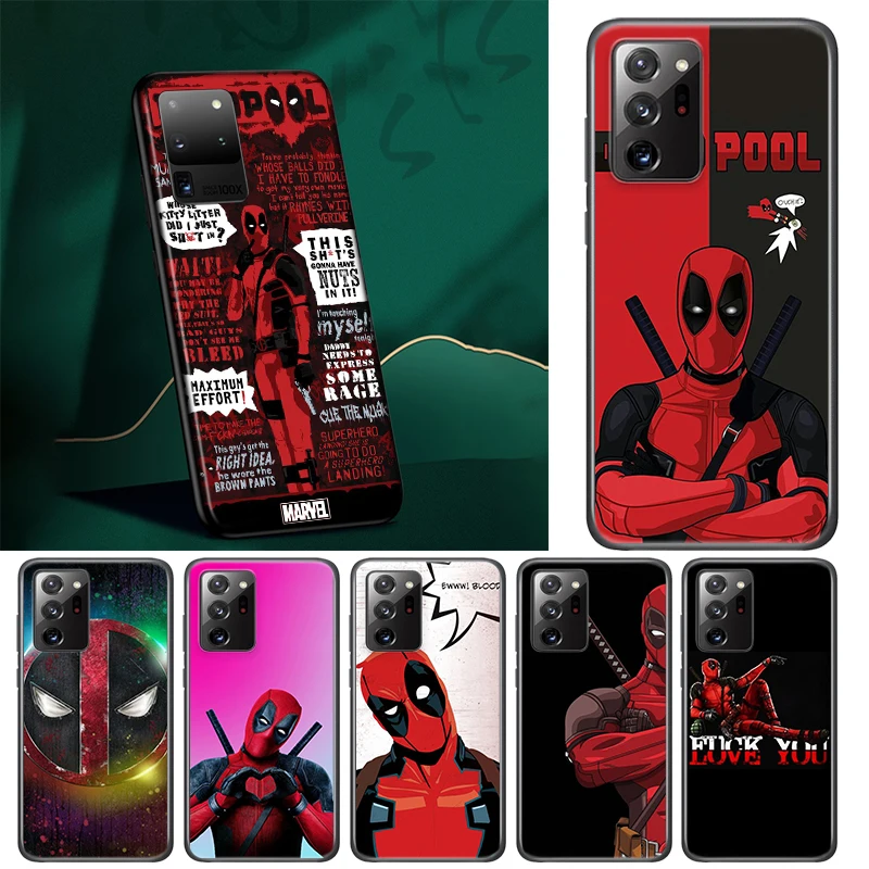 

Marvel Deadpool For Samsung A51 A91 A81 A71 A41 A31 A72 A52 A02 S A32 A12 A42 A21 S A11 A01 A03 Core UW Phone Case