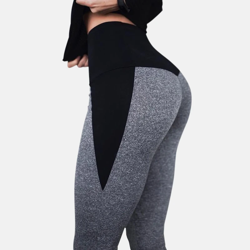 Модные Фитнес-Леггинсы женские леггинсы для тренировок тонкие леггинсы высокая Талия пуш-ап женские Леггинсы Джеггинсы Женские узкие брюки