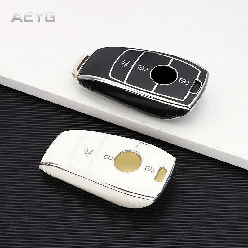 Чехол для автомобильного ключа из ТПУ чехол Mercedes Benz A C E S G Class GLS CLE CLA W177 W205 W213 W222 G63